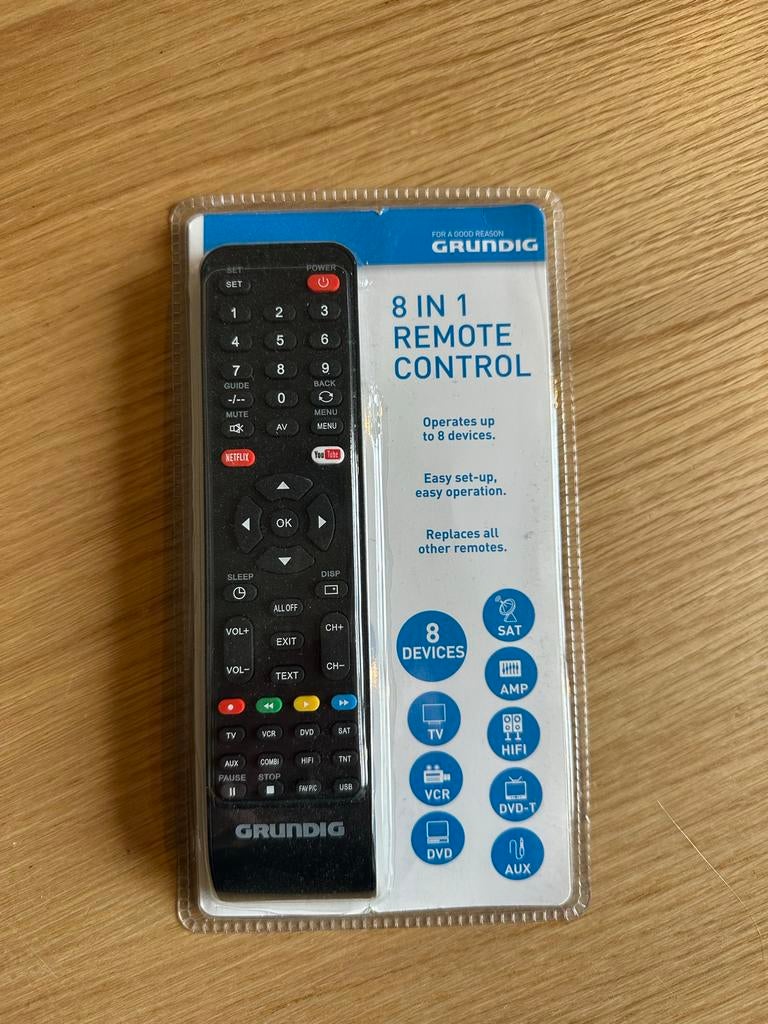 Universele Afstandsbediening - Nieuw, Ophalen of Verzenden, Nieuw, Universeel, Tv