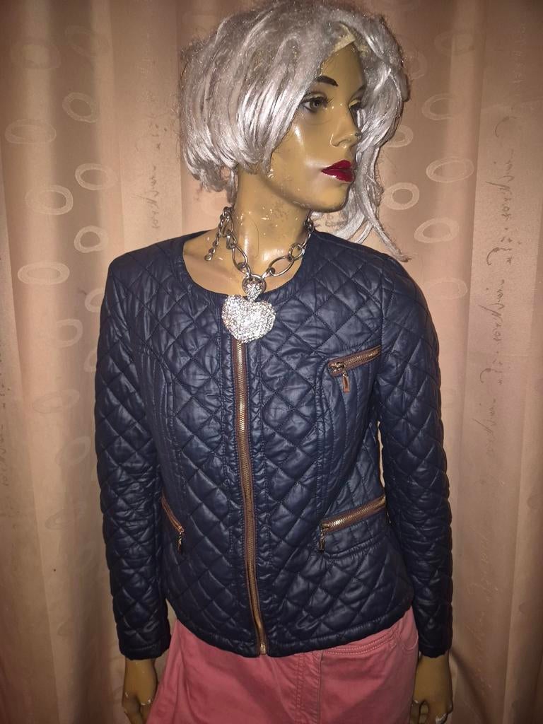 Attentif blauw jasje - Maat 40, Kleding | Dames, Maat 38/40 (M), Blauw, Ophalen of Verzenden, Zo goed als nieuw