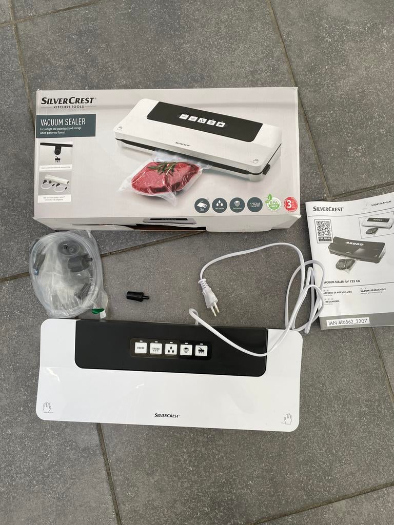 Silvercrest Vacuüm Sealer 125W, Ophalen of Verzenden, Gebruikt