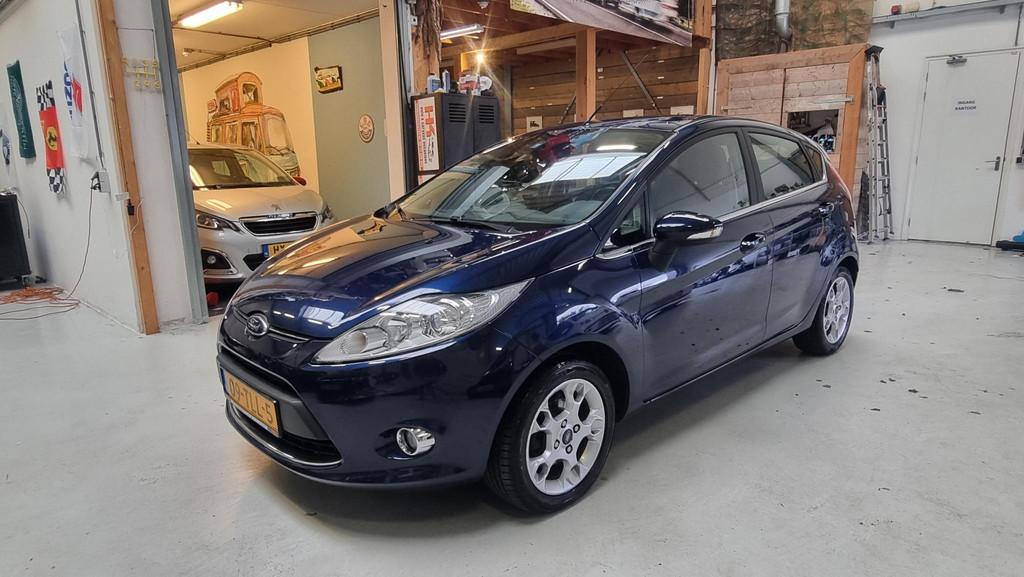 Ford Fiesta 1.25 Titanium Clima, Bluetooth, NAP, Cruisecontr, Voorwielaandrijving, Stof, 1242 cc, 4 cilinders