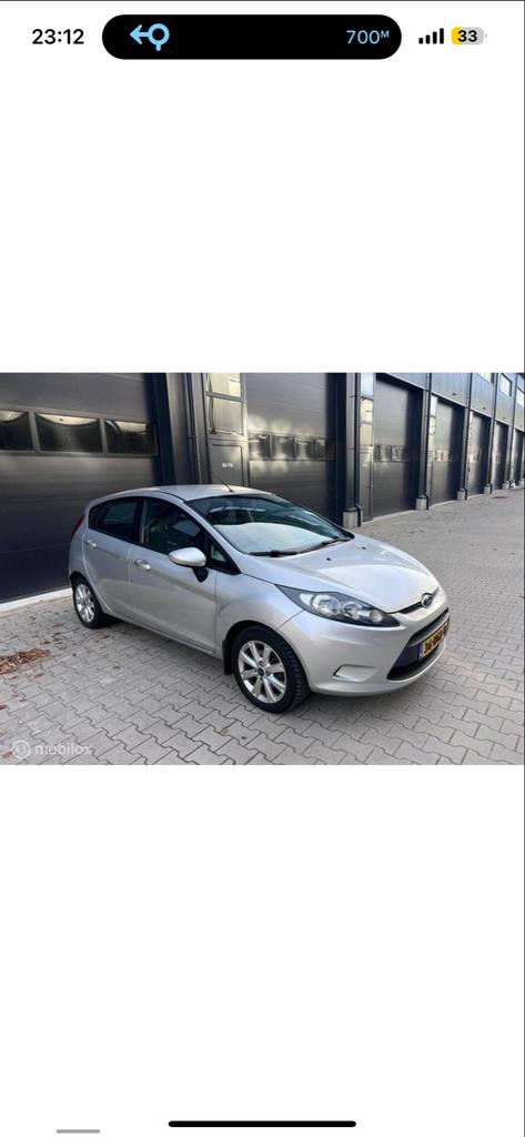 Ford Fiësta 1.25 44KW 5DR 2010 Grijs, Voorwielaandrijving, 40 €/maand, 1242 cc, 4 cilinders