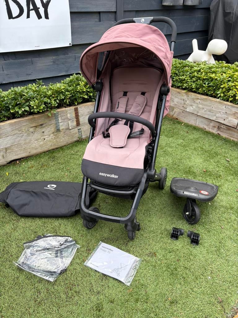 Easywalker buggy XS incl. meerijdplankje, Ophalen, Zo goed als nieuw, Overige merken, Verstelbare rugleuning