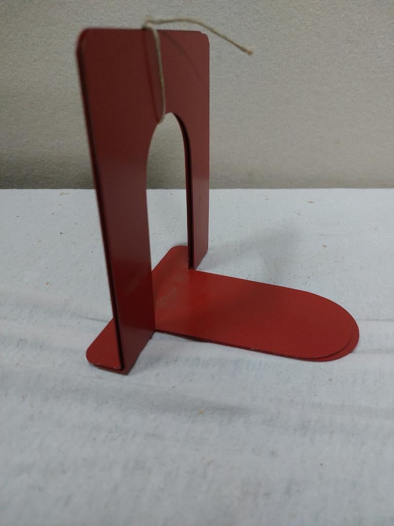 Retro boekensteun rood per set €7,50, Ophalen, Huis en Inrichting