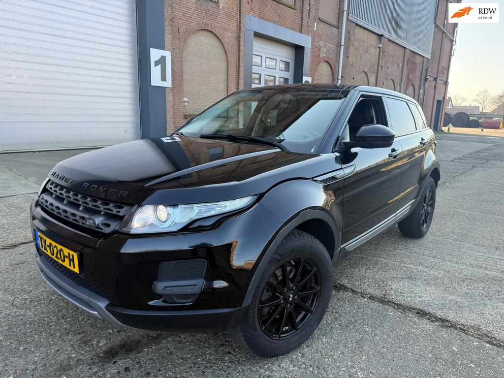 Land Rover Range Rover Evoque 2.2 SD4 4WD Pure Business Edit, Auto's, Automaat, Euro 5, Zwart, Zwart