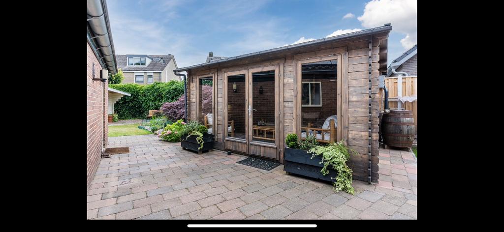 Blokhut Tuinhuis 4.30 x 3.30 x 2.70 (lxbxh), Tuin en Terras, Tuinhuizen, Ophalen, Gebruikt, 250 tot 500 cm, Blokhut