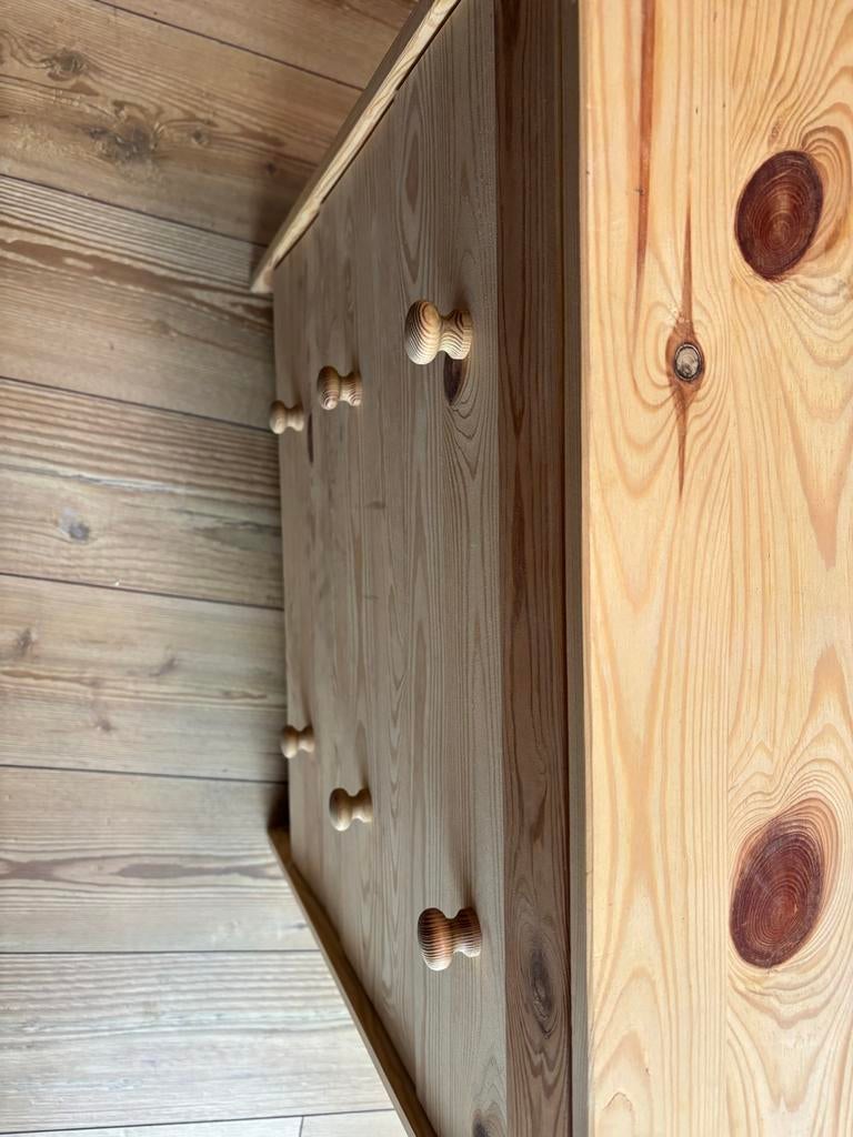 Houten ladekastje van IKEA, Ophalen, Minder dan 50 cm, Gebruikt, 3 of 4 laden