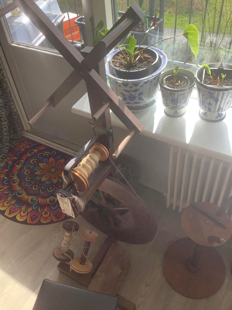 Spinnewiel, Ophalen of Verzenden, Gebruikt, Spinnewiel