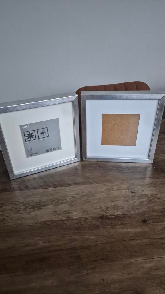 Zilveren ikea fotolijsten, Ophalen of Verzenden, Nieuw