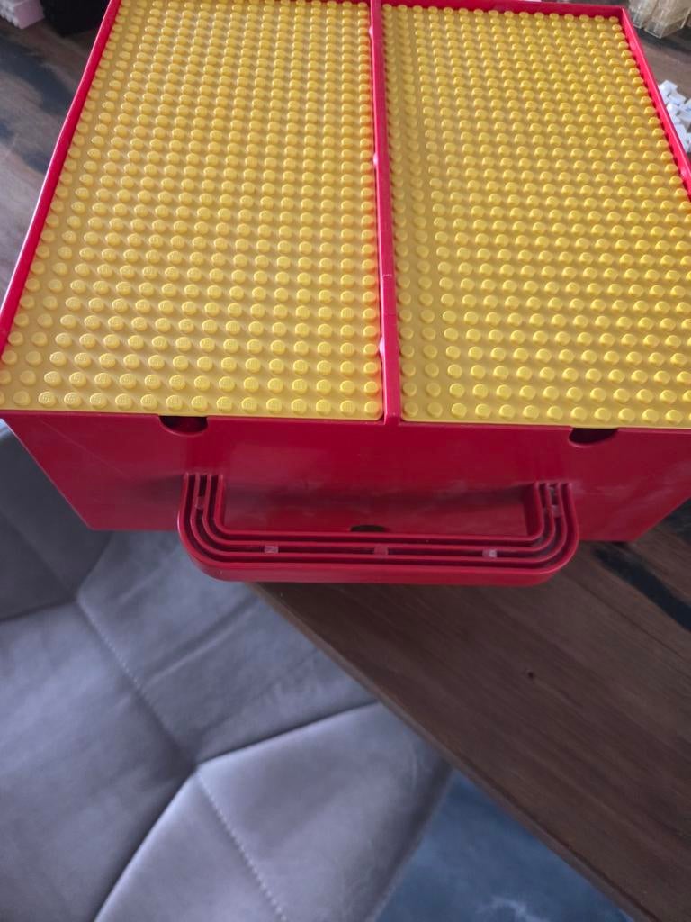 Lego koffer met bouwplaat, Ophalen of Verzenden, Gebruikt