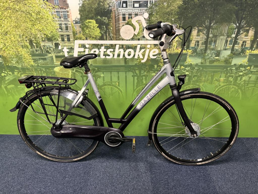 Fietshokje Raaks: Gazelle Chamonix 57cm, Niet ingevuld, Versnellingen, Niet ingevuld, Zo goed als nieuw