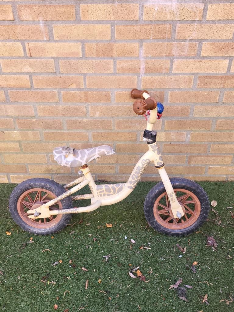 Loopfiets met giraffe print, Ophalen, Gebruikt, Loopfiets