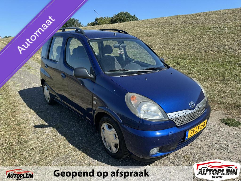 Toyota Yaris Verso 1.3-16V VVT-i Sol AUTOMAAT IJskoude AIRCO, Auto's, 1299 cc, 86 pk, 4 cilinders, Blauw