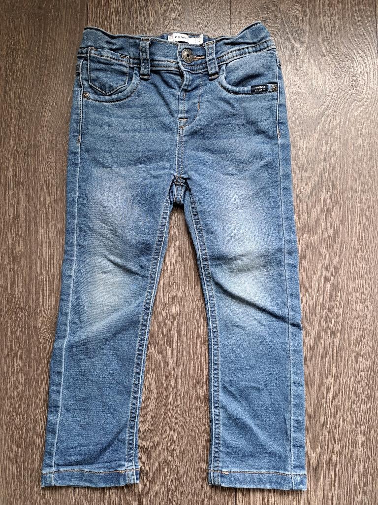 Jongens Spijkerbroek Broek Name-it  - 98  jusa17, Kinderen en Baby's, Kinderkleding | Maat 98, Zo goed als nieuw, Jongen, Broek