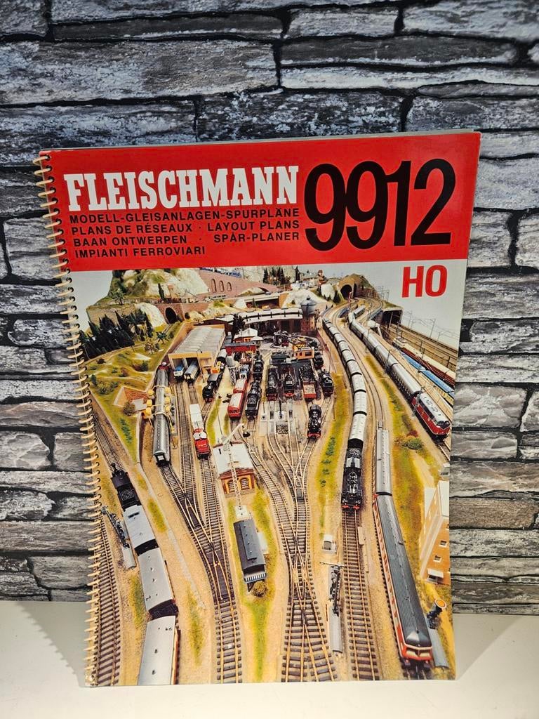 Fleischmann baanontwerpen HO 9912 1:87 modelspoor, Ophalen of Verzenden, Gelijkstroom of Wisselstroom, Boek, Tijdschrift of Catalogus
