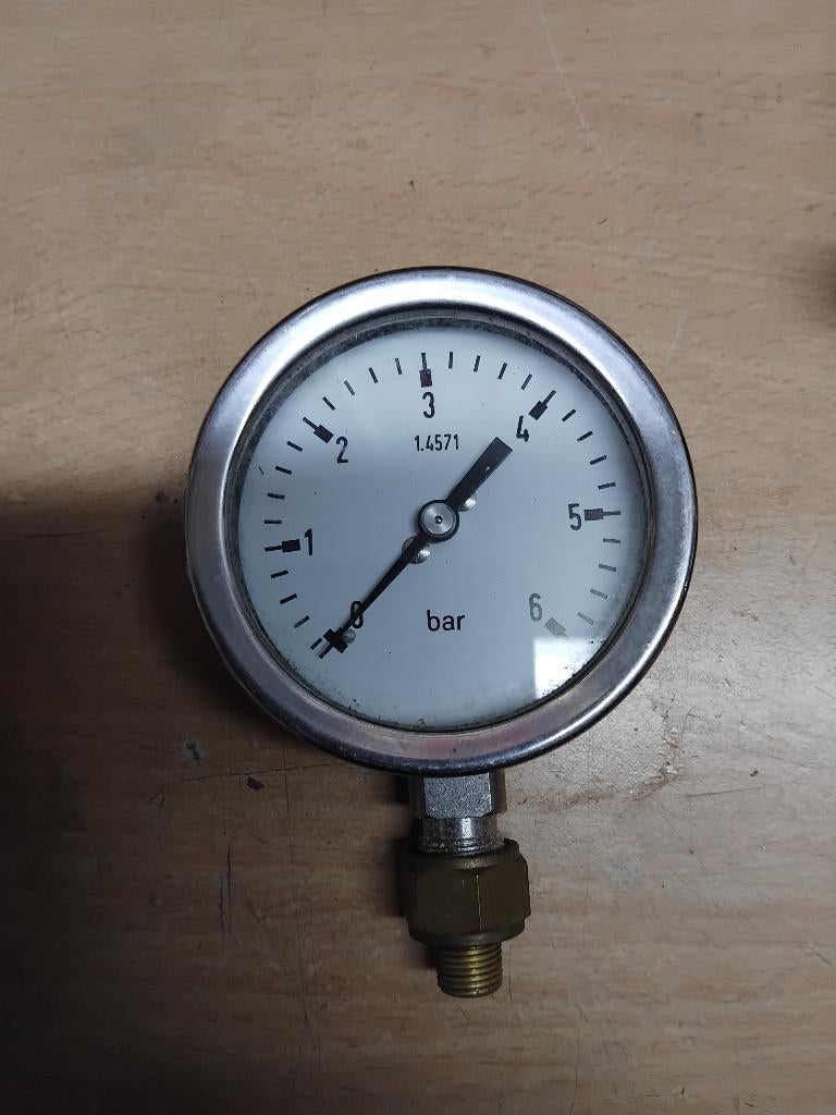 perslucht drukmeters, Ophalen of Verzenden, Gebruikt, Druk