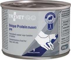 6 blikken van 200g – Trovet Unique Protein Rabbit Dog & Cat, Dieren en Toebehoren, Dierenvoeding, Ophalen of Verzenden, Hond