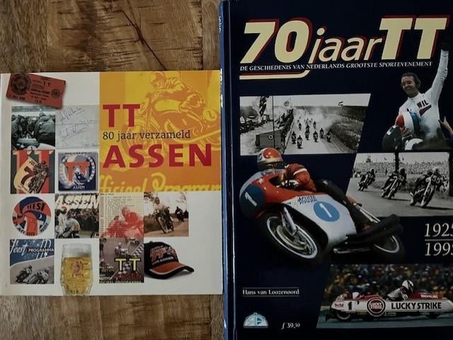 2 Boeken over de TT in Assen voor slechts € 7,00 samen, Verzenden, Zo goed als nieuw