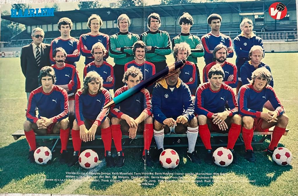 Poster HFC Haarlem uit 1979, Ophalen of Verzenden, Gebruikt, Overige onderwerpen