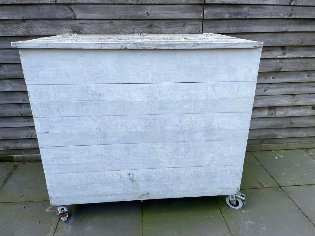 Container ombouw, Ophalen, Zo goed als nieuw, Hout, Containerberging