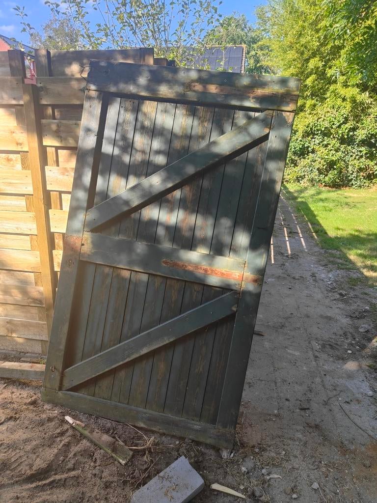 Tuindeur, Ophalen, Hout, Overige typen