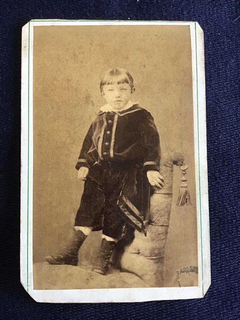 CDV, Ventje, F.W. DEUTMANN, AMSTERDAM, Carte de Visite, Gebruikt, Foto, Ophalen of Verzenden, Voor 1940