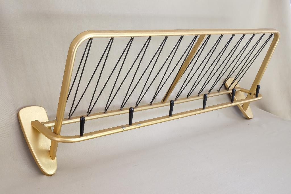 kapstok trein model vintage  jaren 60, Wandkapstok, Gebruikt, Ophalen of Verzenden, Minder dan 100 cm