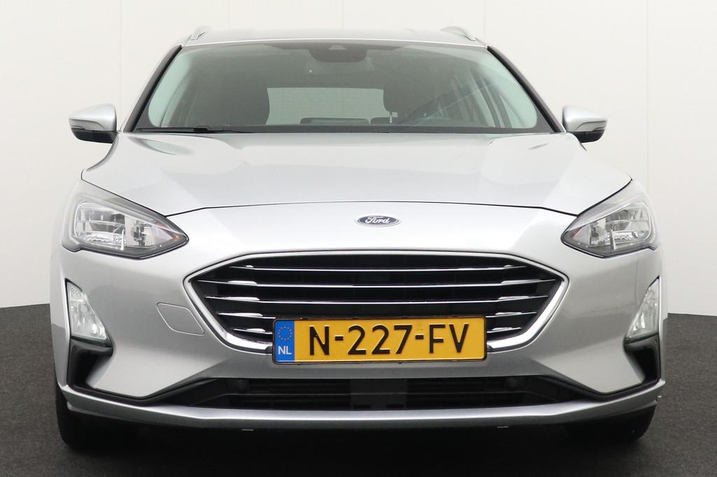 Ford FOCUS Wagon 125PK Titanium X Camera Climate Carplay, Auto's, Stof, Gebruikt, Origineel Nederlands, Zilver of Grijs