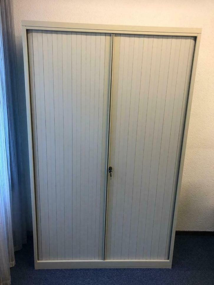 Drentea archiefkasten/roldeurkasten/opbergkasten/stalen kast, Niet ingevuld, Gebruikt, 100 tot 150 cm, Niet ingevuld