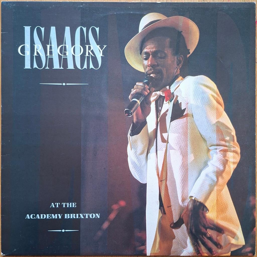 REGGAE: Gregory Isaacs - At The Academy Brixton, Ophalen of Verzenden, Zo goed als nieuw, 12 inch