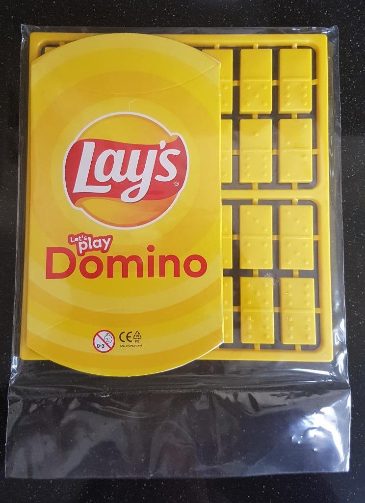 LAY`S Let`s Play Domino, collectors item, NIEUW. flippo, Ophalen of Verzenden, Spiek, Overige typen