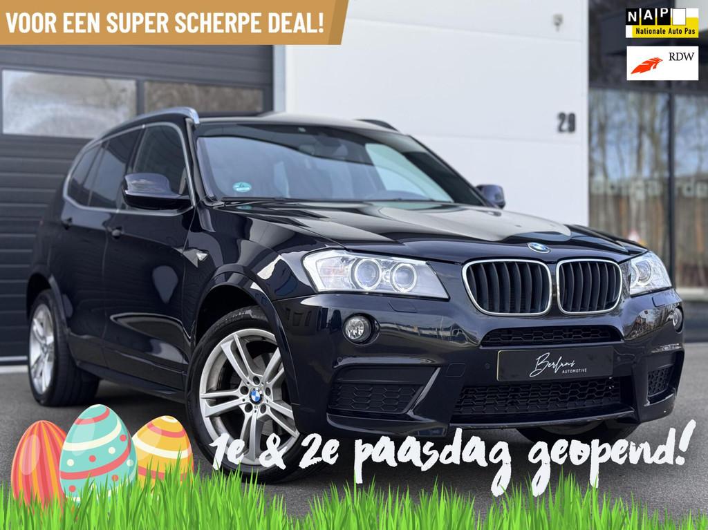 BMW X3 xDrive20i High Executive M-Sport Org NL | El.Trekhaak, Euro 5, Gebruikt, Zwart, 4 cilinders