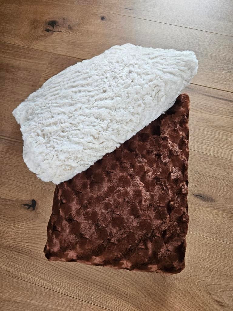 Faux Fur Stof zachte nepbont vintage, 120 cm of meer, 200 cm of meer, Ophalen of Verzenden, Zo goed als nieuw