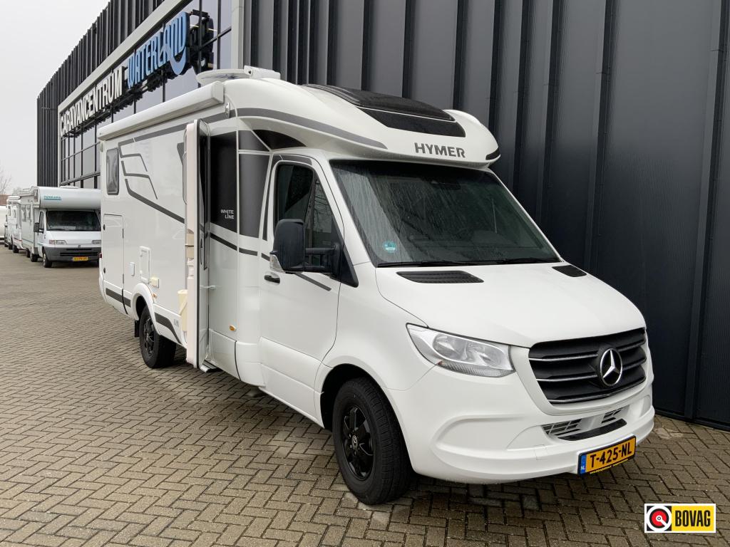 Hymer B-MCT 600 White-Line 2e paasdag open, Automaat, Ringverwarming, 7 tot 8 meter, Bedrijf