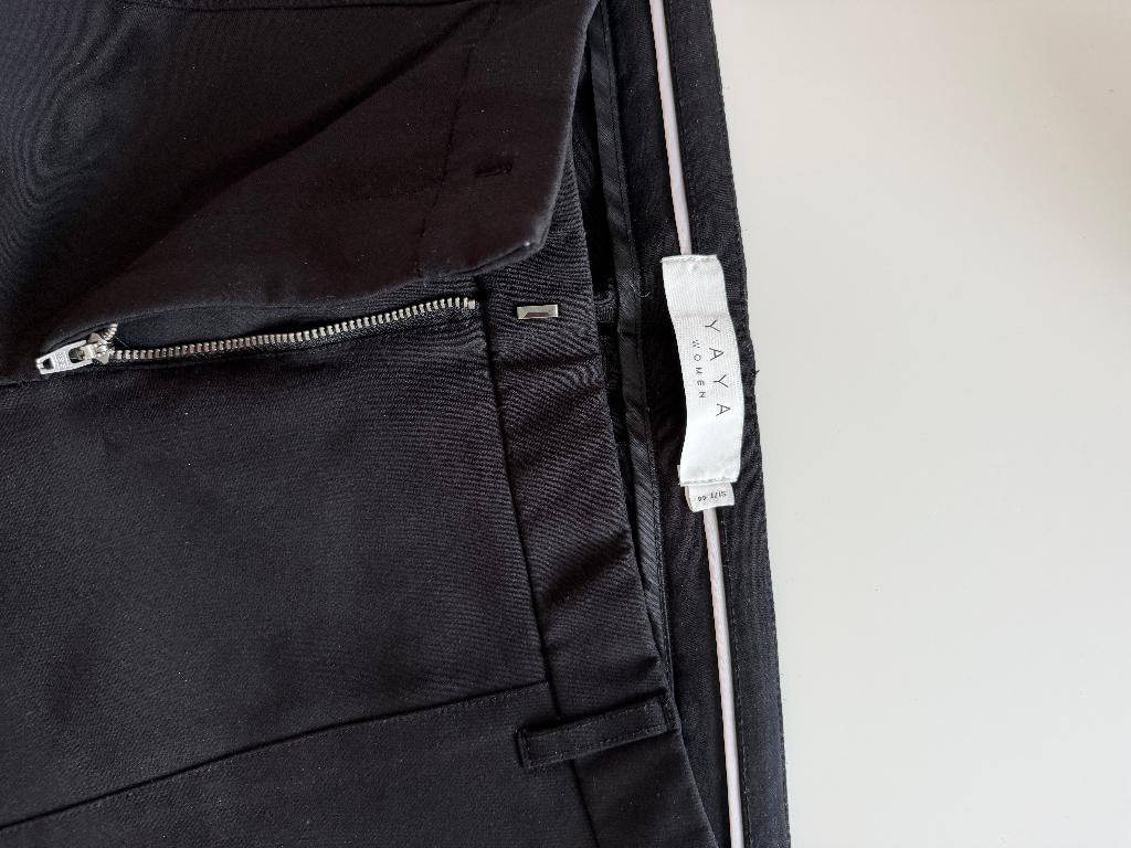 YAYA Women | broek | zwart | zakelijk | maat 44, Zwart, Maat 42/44 (L), Ophalen of Verzenden, Zo goed als nieuw