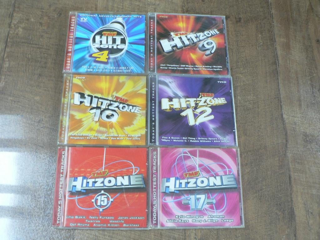 HITZONE CD'S, Ophalen of Verzenden, Gebruikt, Pop
