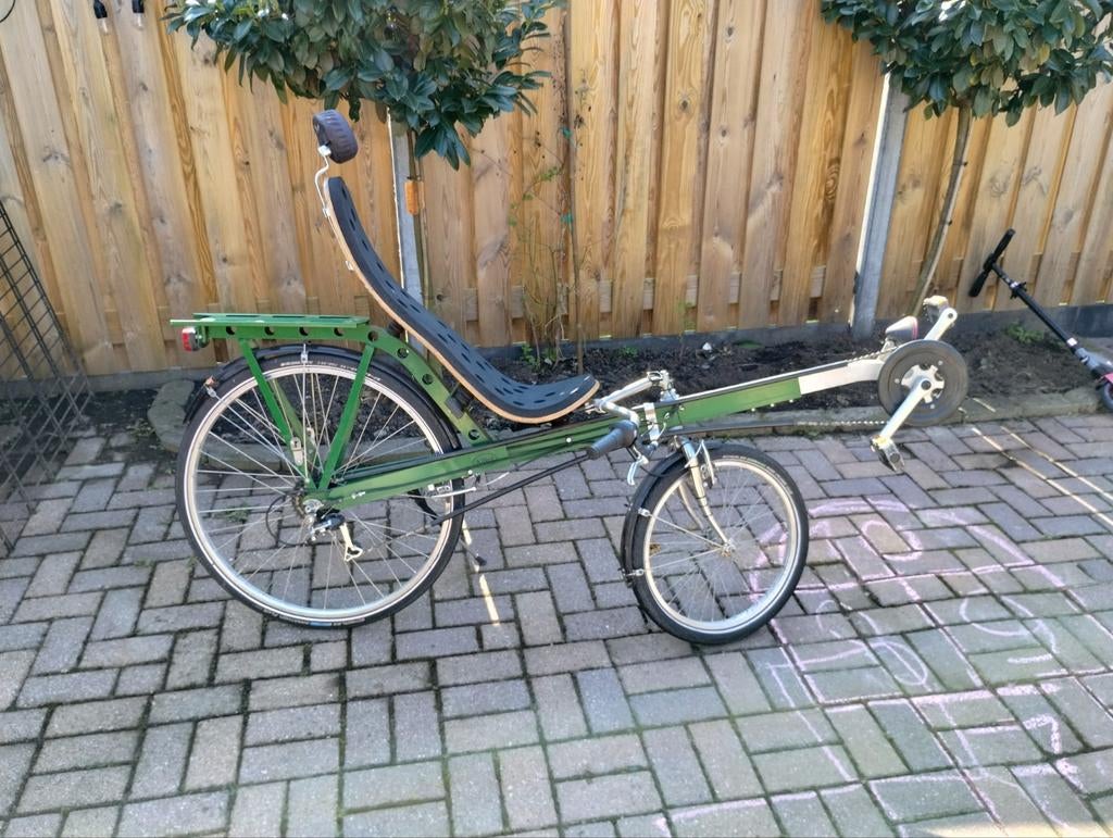 Alligt Modern Ligfiets- ook voor lange rijders (190cm), Ophalen, Gebruikt, Overige merken
