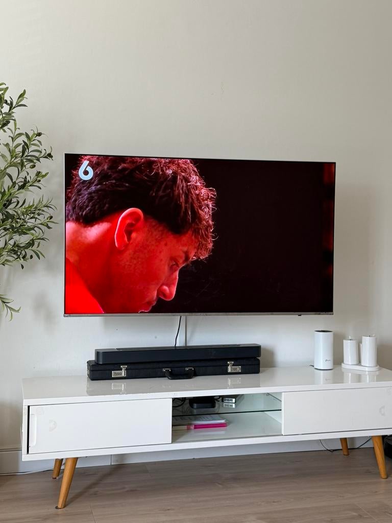 Samsung UE55MU7000 UHD smart tv - werkt perfect, Ophalen, 50 Hz, Zo goed als nieuw, Samsung