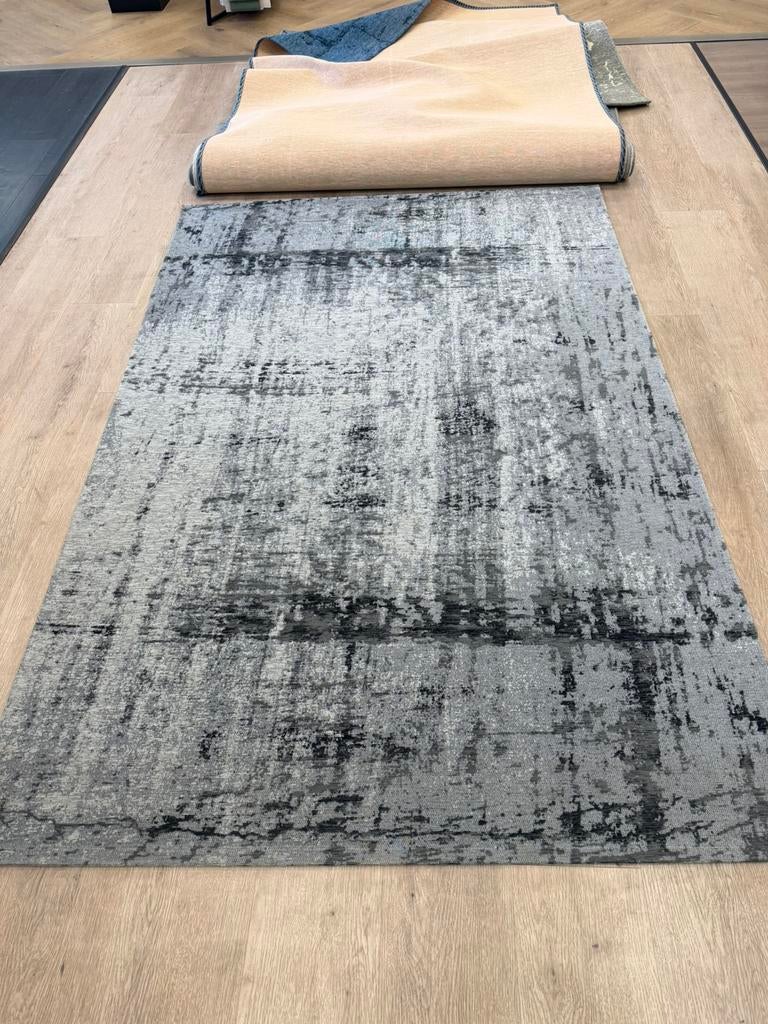 KARPET MART  visser160 x 230 GREY OPRUIMING, 150 tot 200 cm, Grijs, Ophalen of Verzenden, Rechthoekig
