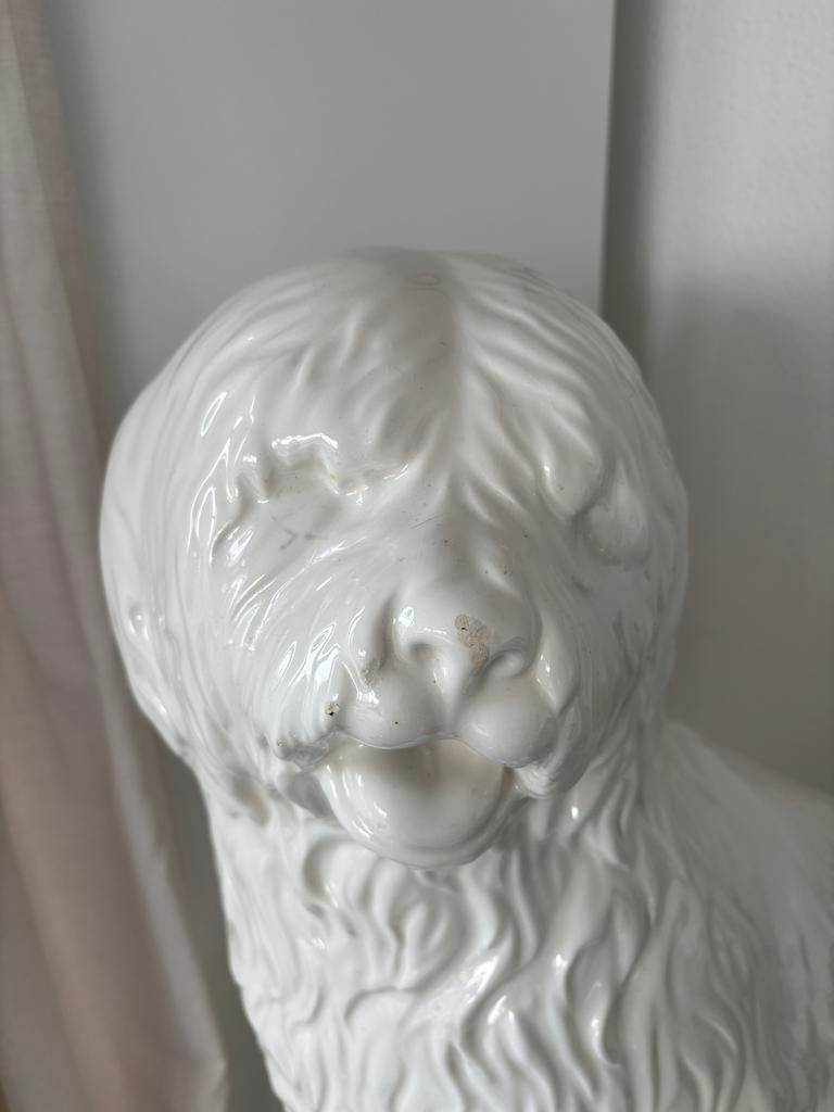 XXL Vintage Keramische Hond – Old English Sheepdog / Bobtail, Ophalen, Gebruikt, ', '