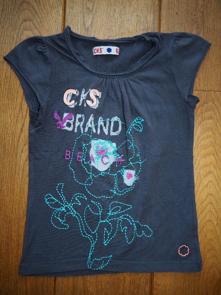 Lief shirtje van COKAS / CKS maat 6 / 116, Meisje, Ophalen of Verzenden, Shirt of Longsleeve, CKS