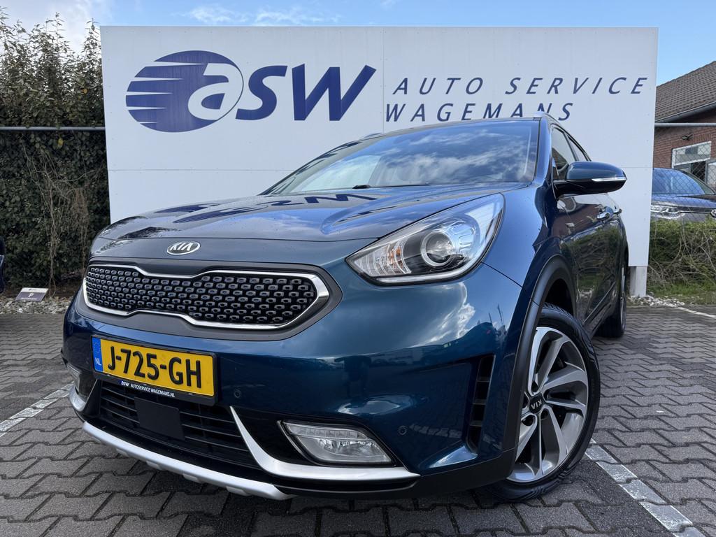 Kia Niro 1.6 GDi Hybrid ExecutiveLine | Trekhaak | CarPlay |, USB, Gebruikt, Met garantie (alle), Blauw