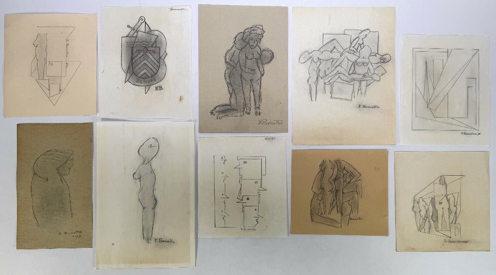 Schilderijen, tekeningen en grafiek in onze aprilveiling, Antiek en Kunst, Ophalen of Verzenden