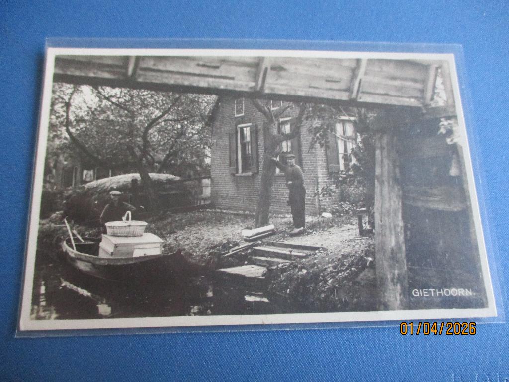 Giethoorn, Ophalen of Verzenden, Voor 1920, Ongelopen, Overijssel