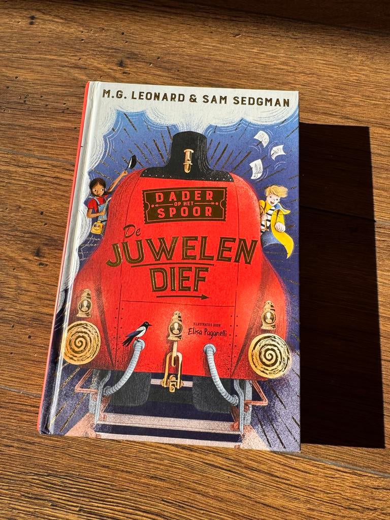 Dader op het Spoor: De Juwelendief - M.G. Leonard & Sam Sedg, Ophalen, Zo goed als nieuw, Fictie algemeen