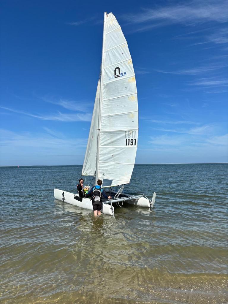 Nacra 5.7 / 570 catamaran - Zeilklaar en in gebruikte staat, Watersport en Boten, Ophalen of Verzenden, Gebruikt