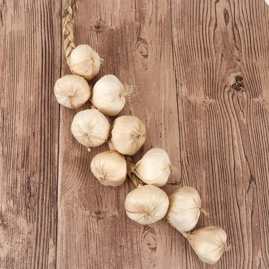 Kunst Knoflook Op Draad / Sier Nep Keuken Groente Voedsel, Verzenden, Nieuw