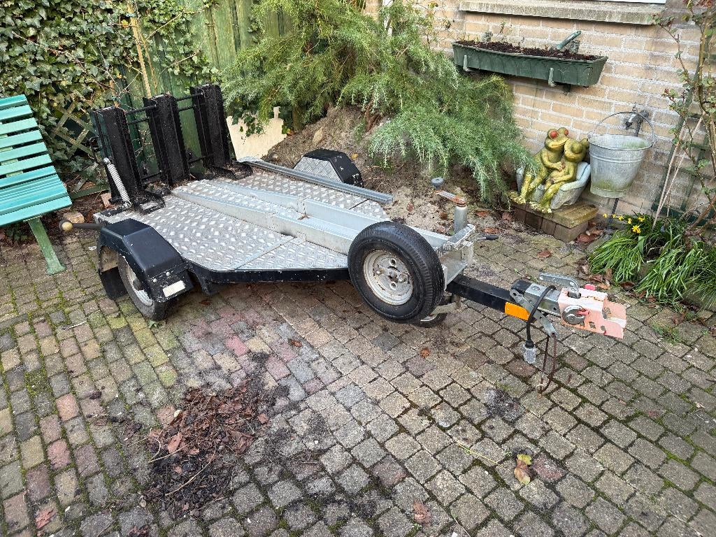 Motortrailer | Scootertrailer | Aanhanger | Trekhaak, Ophalen, Nieuw, Overige typen, 80 kg of meer