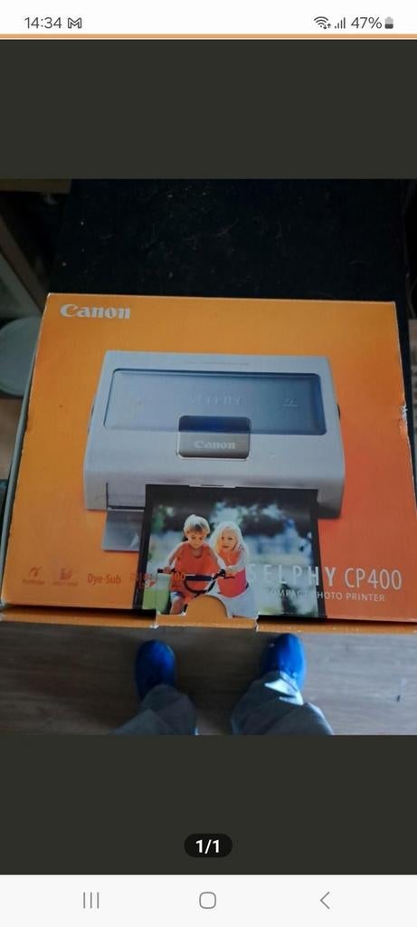 Canon Selphy CP400 compacte fotoprinter, Computers en Software, Printers, Ophalen of Verzenden
