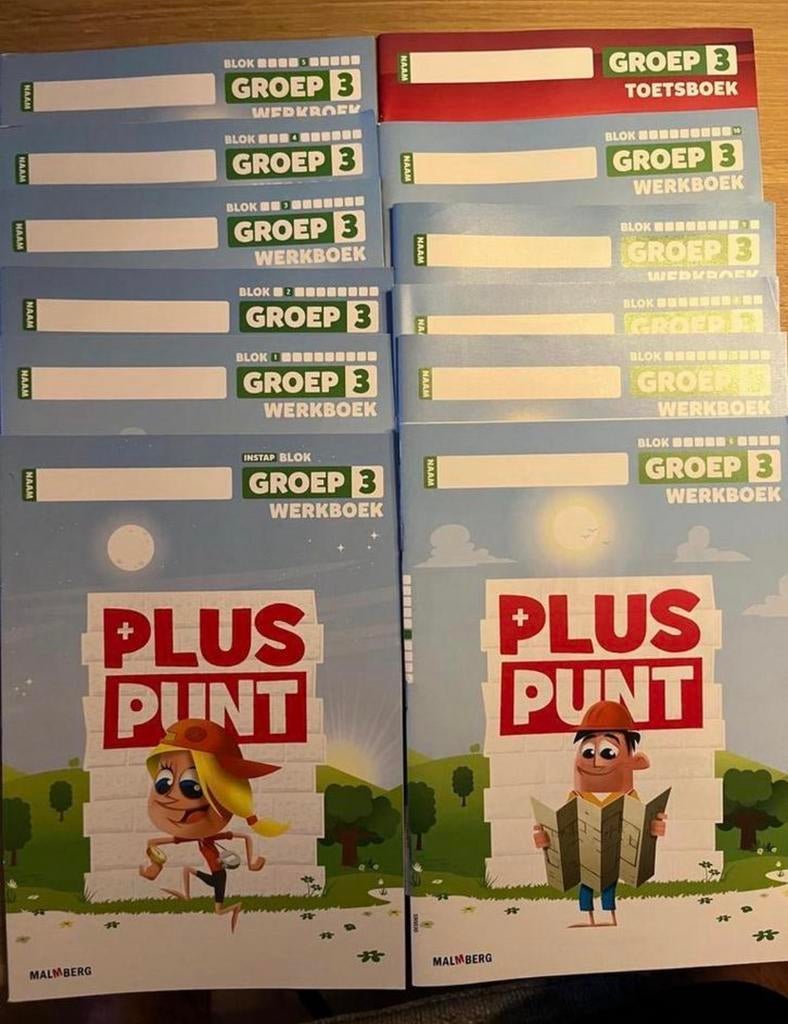 Groep 3 Leren Rekenen Compleet Pakket - Pluspunt Malmberg, Boeken, Ophalen of Verzenden, Nieuw, Overige niveaus, Overige vakken