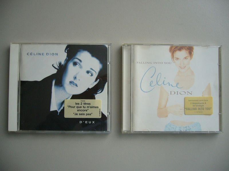 Celine Dion - D'eux en Falling into You, Ophalen of Verzenden, 1980 tot 2000, Zo goed als nieuw